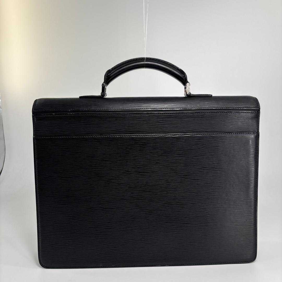 Louis Vuitton Super Epi Robusto 1 Black Leather Business — view 5