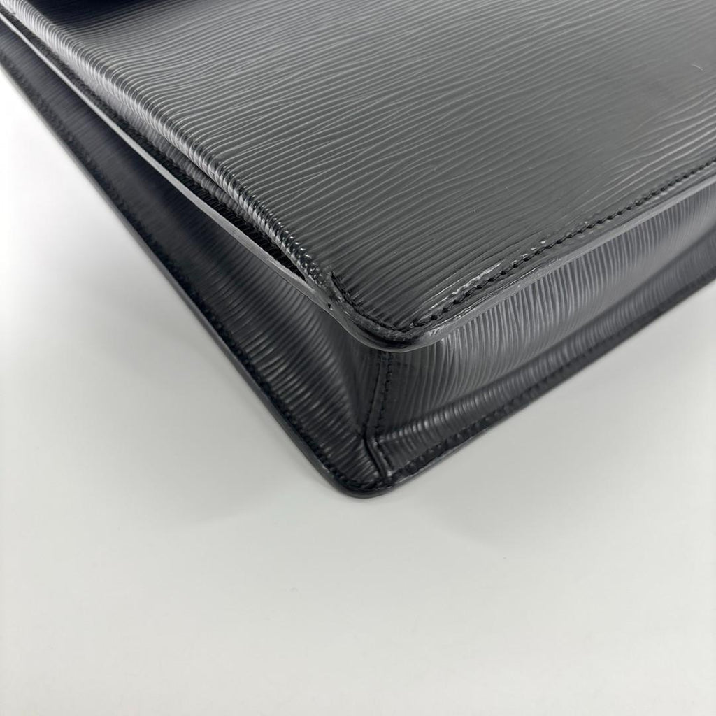 Louis Vuitton Super Epi Robusto 1 Black Leather Business — view 8