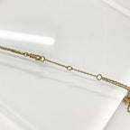 Celine Triomphe Pearl Double Necklace Choker — view 5