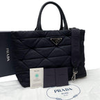 Prada Quilted Padded 2-Way Bag