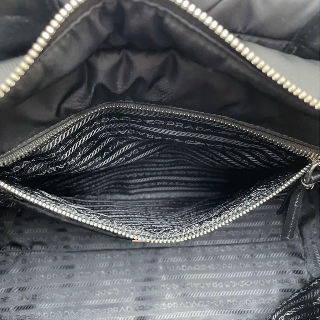Prada Quilted Padded 2-Way Bag — view 8