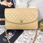 Chanel Vintage Quilted Chain Shoulder Bag — view 2