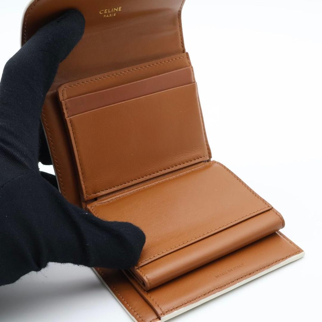 Celine Smallflap Wallet Tri Foldwallet Triomphe — view 4