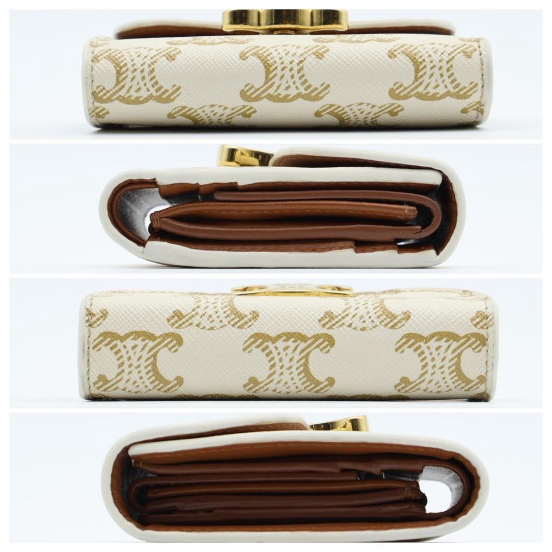 Celine Smallflap Wallet Tri Foldwallet Triomphe — view 8