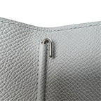 Hermes Agenda GM Notebook Cover Silver Epsom — view 7