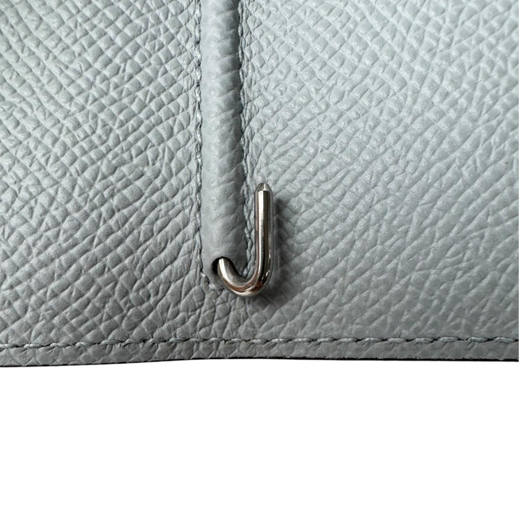 Hermes Agenda GM Notebook Cover Silver Epsom — view 8