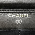 Chanel Class Caviar Leather Chain Wallet Black Shoulder Bag — view 5