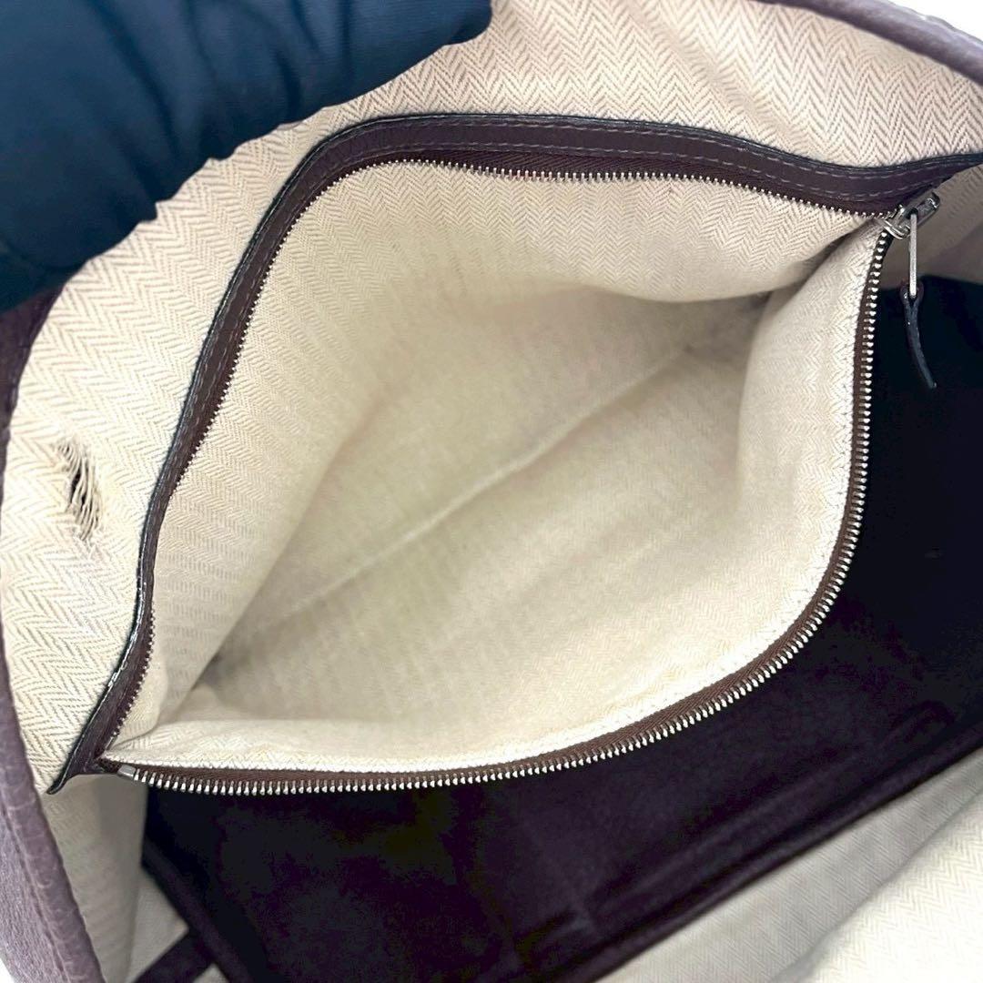 Hermes Garden Party PM Negonda Chocolat Tote Brown — view 4