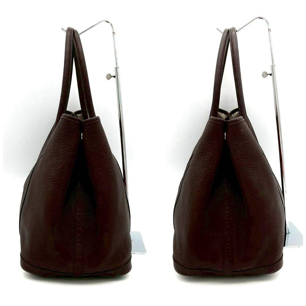 Hermes Garden Party PM Negonda Chocolat Tote Brown — view 5