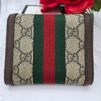 Gucci Fold Wallet Ophidia Sherry Line — view 2