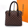 Louis Vuitton Damier Handbag Brera Ebeneu Brown