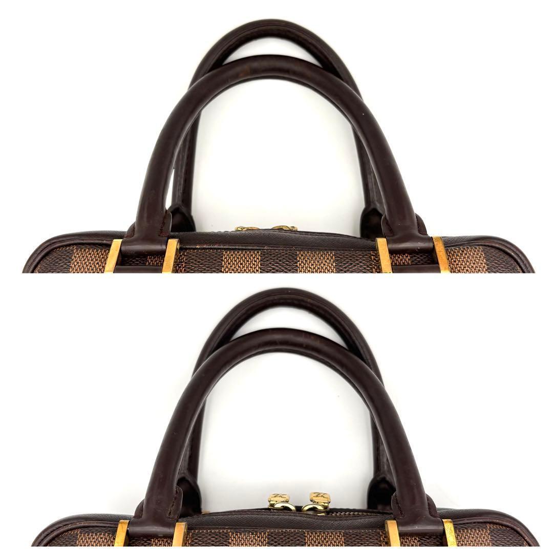 Louis Vuitton Damier Handbag Brera Ebeneu Brown — view 7