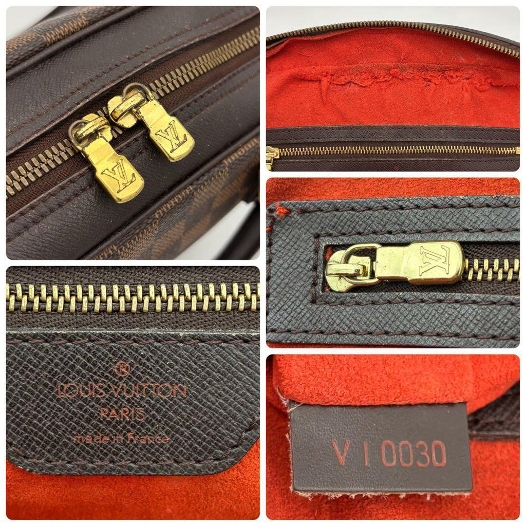 Louis Vuitton Damier Handbag Brera Ebeneu Brown — view 9