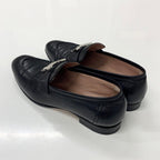 Hermes Paris Leather Loafers Black — view 4