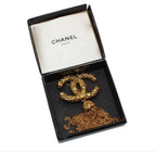 Chanel CC Logo Fringe Brooch — view 3