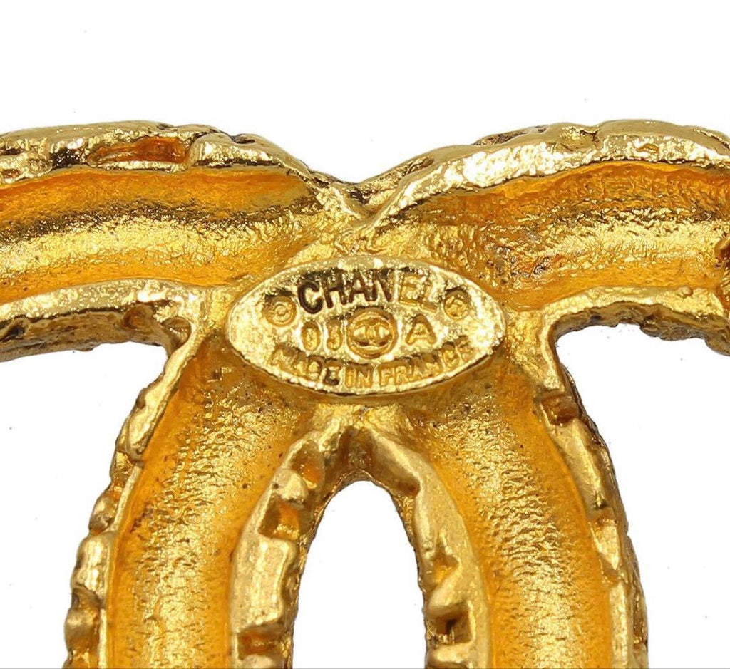 Chanel CC Logo Fringe Brooch — view 5
