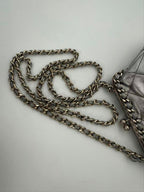 Chanel Choco Bar Kiss Lock Chain Shoulder Bag — view 4
