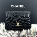 Chanel Wallet Camellia No. 5 Stitch Trifold