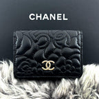 Chanel Wallet Camellia No. 5 Stitch Trifold