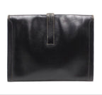 Hermes Gigier GM Box Calf Clutch — view 2