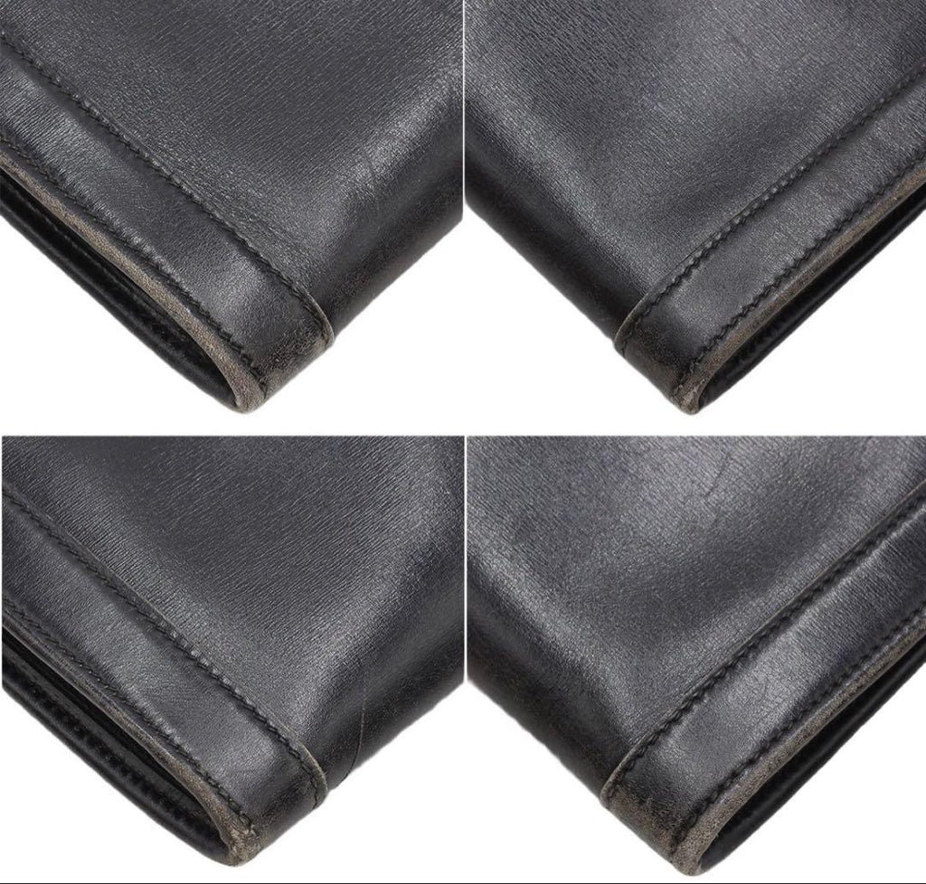 Hermes Gigier GM Box Calf Clutch — view 6