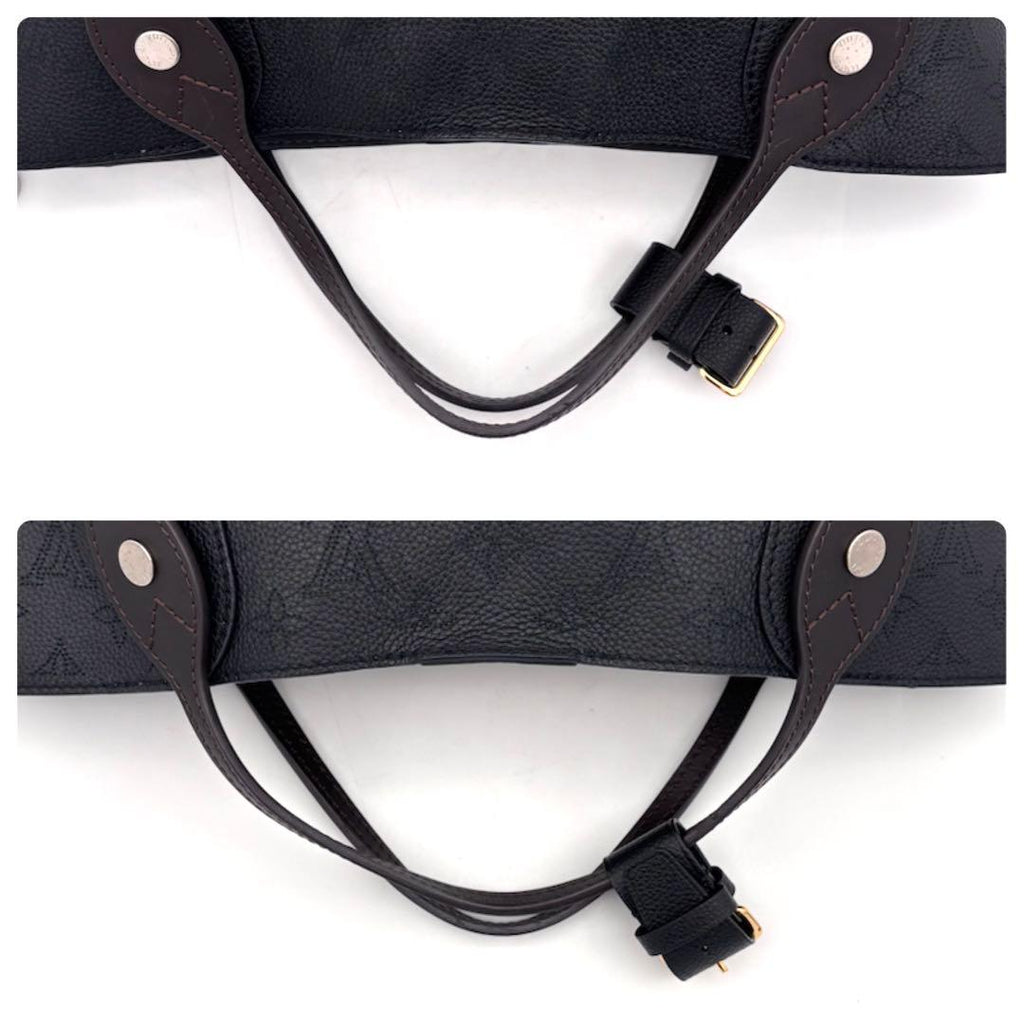 Louis Vuitton Mahina Hina PM Shoulder Bag Black — view 5