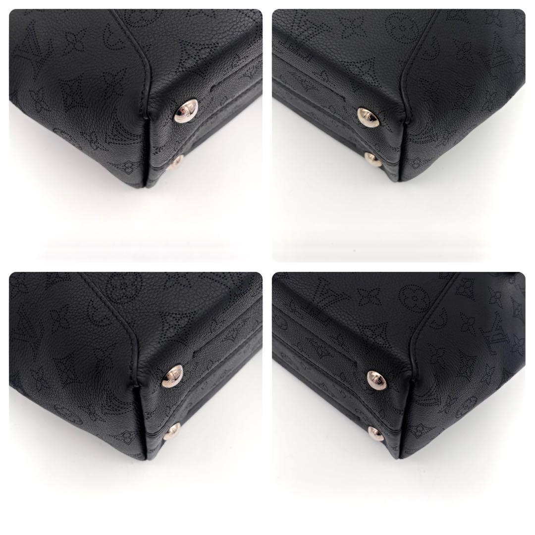 Louis Vuitton Mahina Hina PM Shoulder Bag Black — view 7