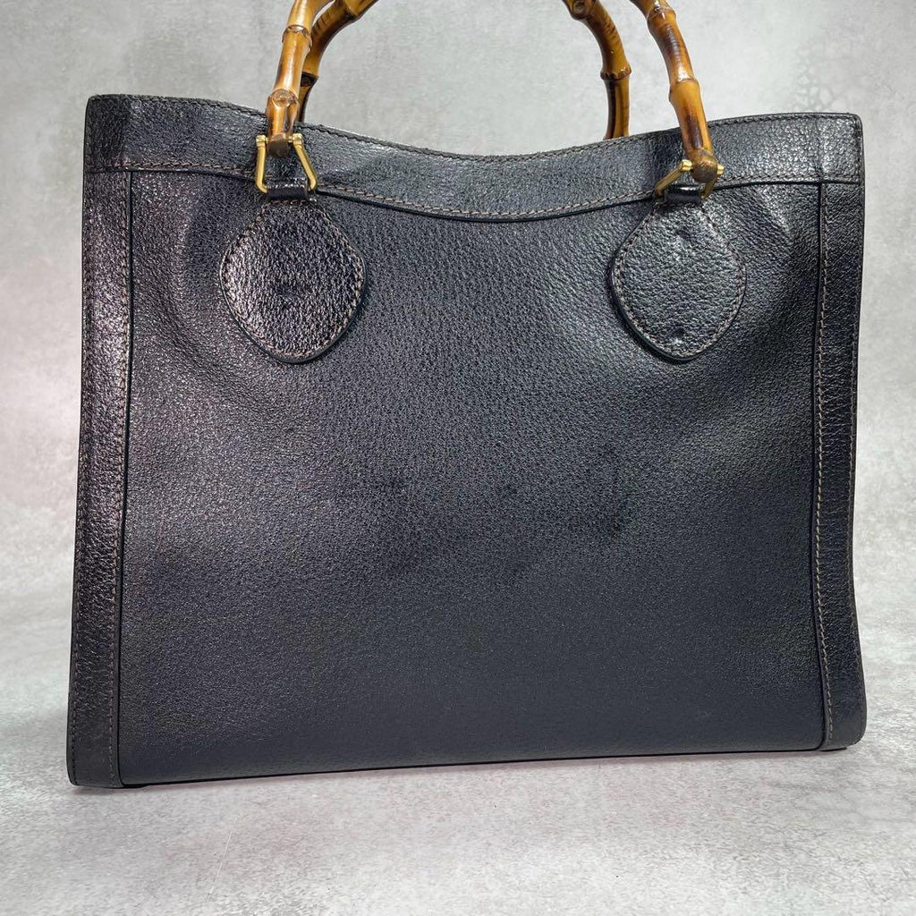 Gucci Handbag Diana Bamboo Black Leather — view 2