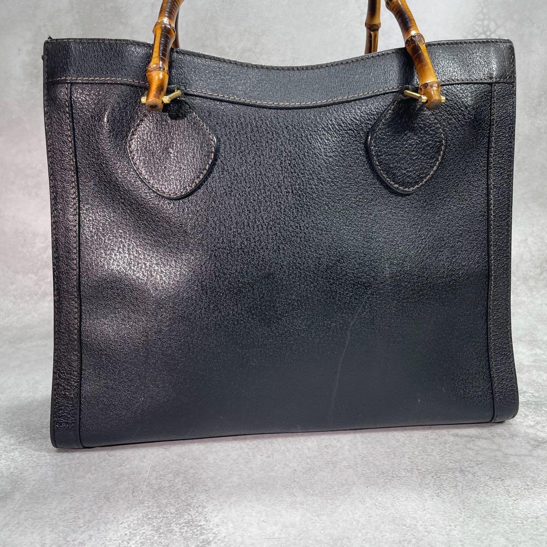 Gucci Handbag Diana Bamboo Black Leather — view 3