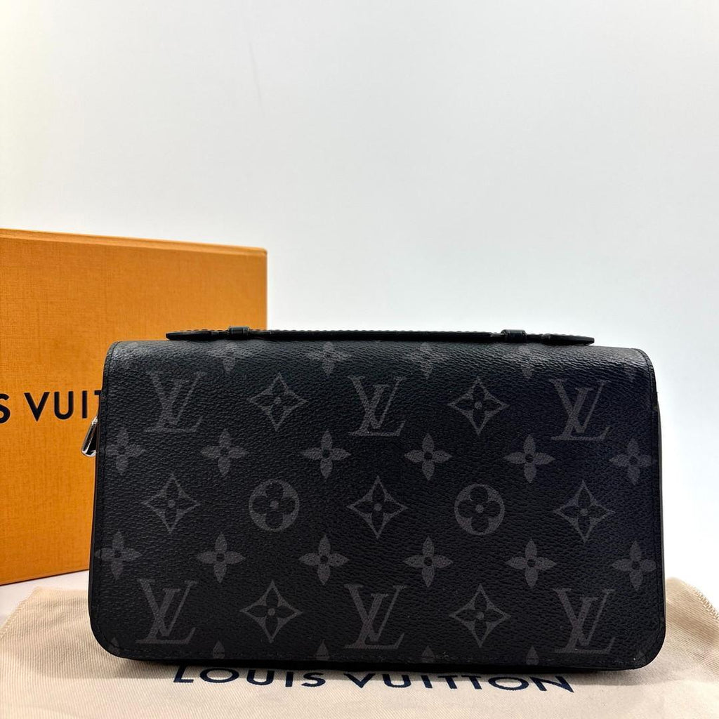 Louis Vuitton Monogram Eclipse Zippy XL Wallet