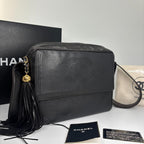 Chanel CC Logo Lambskin Shoulder Bag — view 3