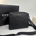 Chanel CC Logo Lambskin Shoulder Bag — view 5