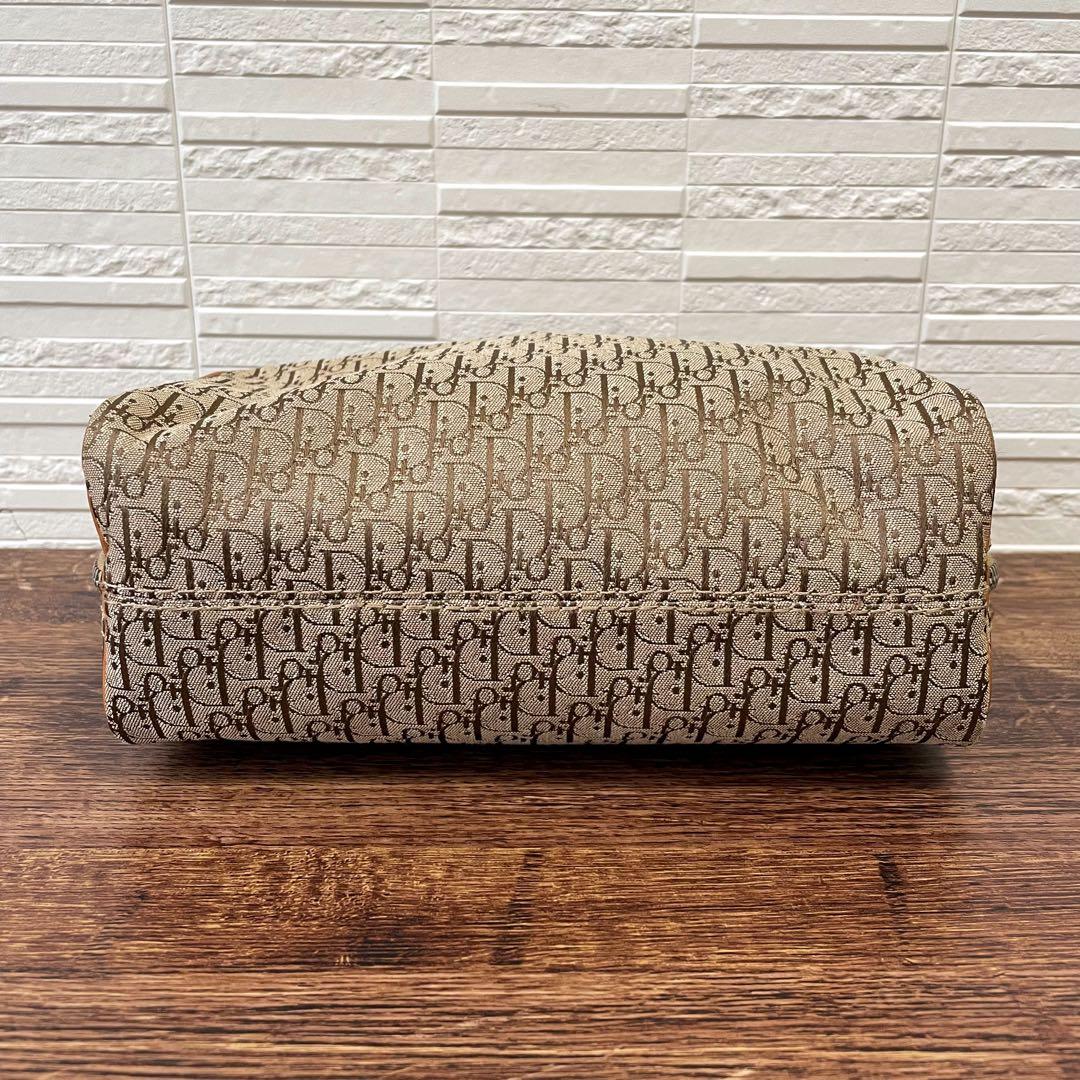 Dior Trotter Canvas Hand Bag Boston Brown — view 4
