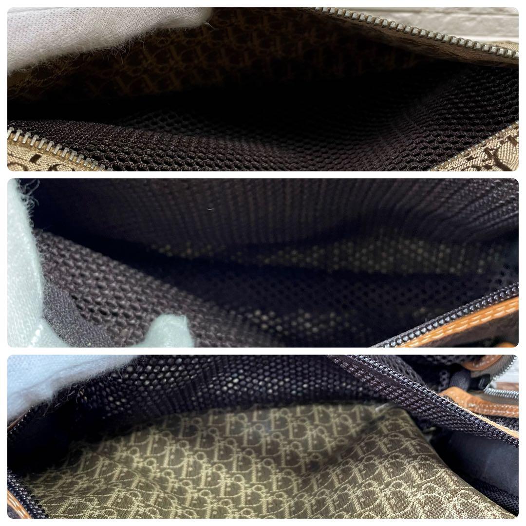 Dior Trotter Canvas Hand Bag Boston Brown — view 9