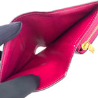 Louis Vuitton Monogram Portefeuille Juliette Fuchsia Pink Wallet — view 4