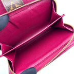 Louis Vuitton Monogram Portefeuille Juliette Fuchsia Pink Wallet — view 5
