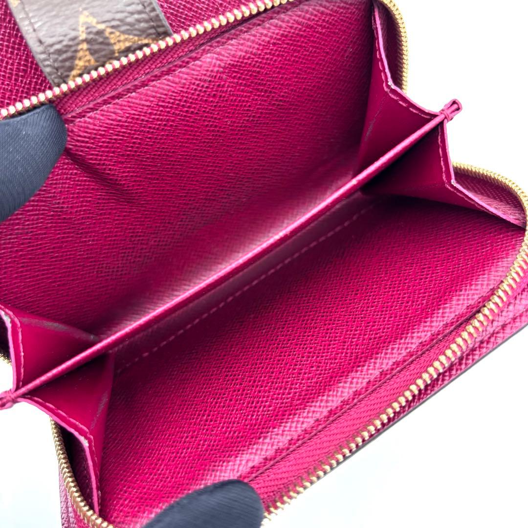 Louis Vuitton Monogram Portefeuille Juliette Fuchsia Pink Wallet — view 5
