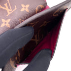 Louis Vuitton Monogram Portefeuille Juliette Fuchsia Pink Wallet — view 6