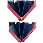 Louis Vuitton Monogram Embossed Zippy Wallet Pink Blue — view 6