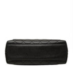 Chanel CC Logo Quilted Handbag Top Handle — view 3