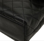 Chanel CC Logo Quilted Handbag Top Handle — view 4