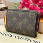 Louis Vuitton Portefeuille Lou Fuchsia Bifold Wallet — view 2