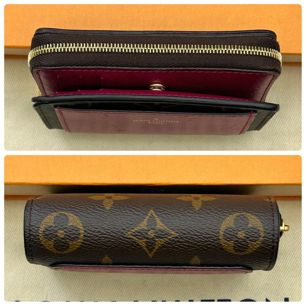 Louis Vuitton Portefeuille Lou Fuchsia Bifold Wallet — view 3