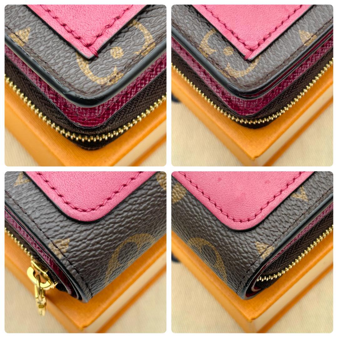 Louis Vuitton Portefeuille Lou Fuchsia Bifold Wallet — view 5
