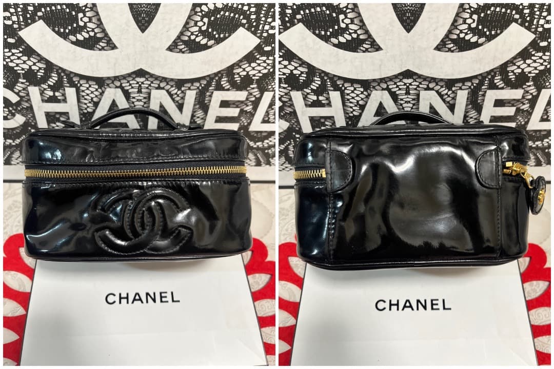 Chanel Vanity Handbag Black — view 3