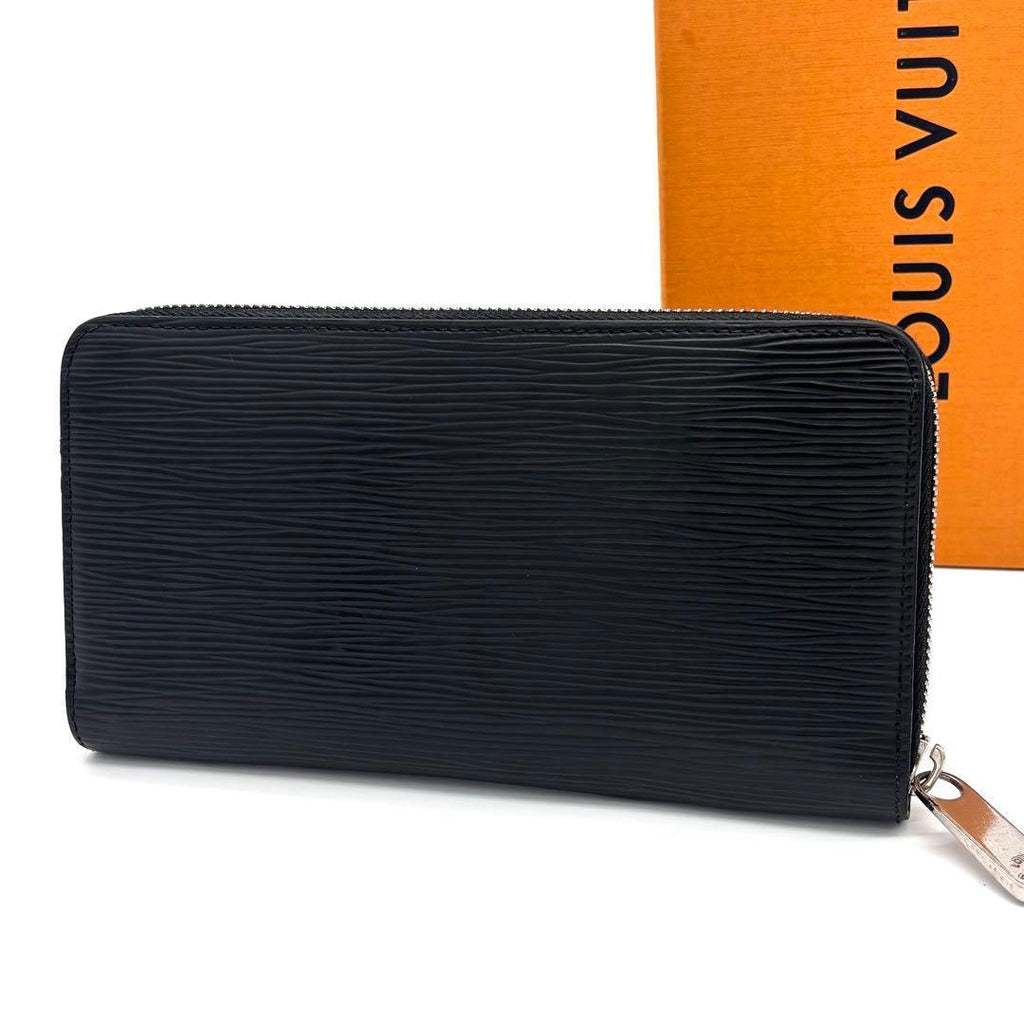 Louis Vuitton Epi Zippy Wallet Noir Black — view 2
