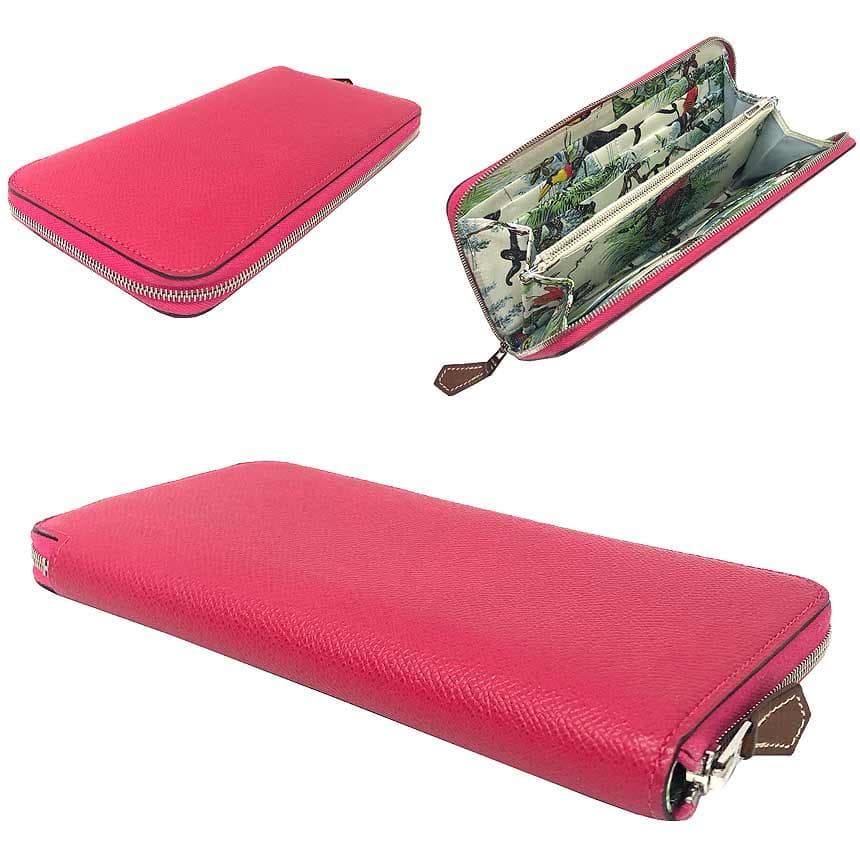 Hermes Long Wallet Azap Silky Quin — view 2
