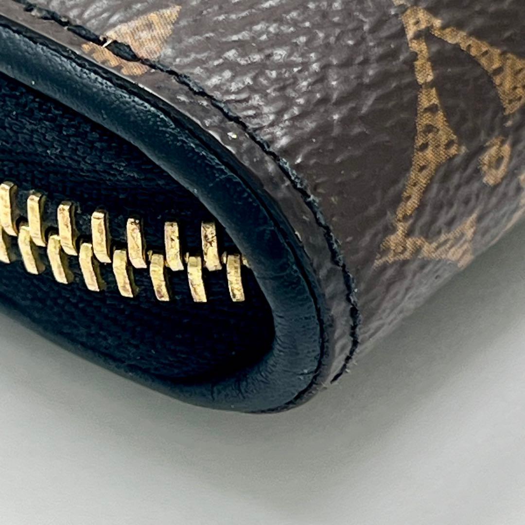 Louis Vuitton Monogram Retiro Zippy Wallet Black — view 3