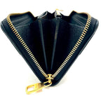 Louis Vuitton Monogram Retiro Zippy Wallet Black — view 4