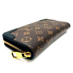Louis Vuitton Monogram Retiro Zippy Wallet Black — view 6